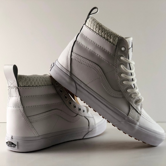 Vans SK8-Hi MTE True White/Mono Classic Skate - Picture 8 of 8